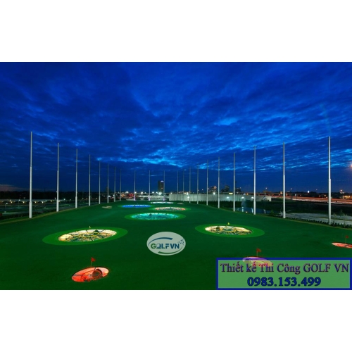 Thiết Kế Sân Golf  55m*260m