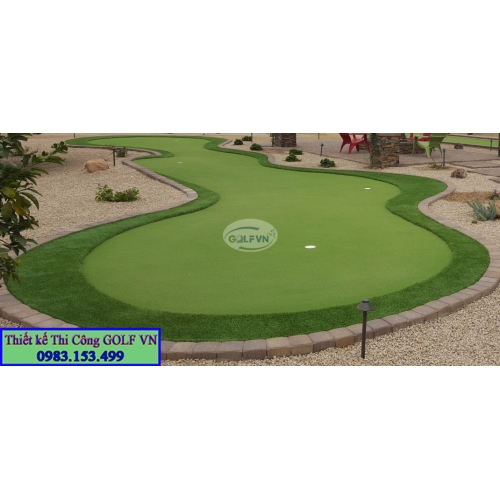 GOLFVN - THI CÔNG CỎ NHÂN TẠO ĐỒNG XOÀI - BÌNH PHƯỚC