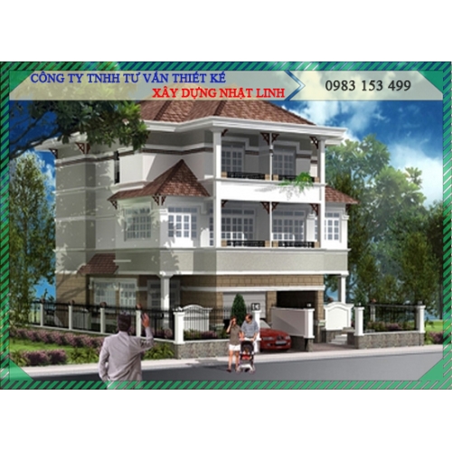 Mẫu thiết kế nhà Biệt Thự 2