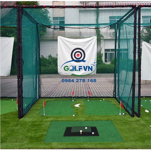 khung tập golf ngoài trời