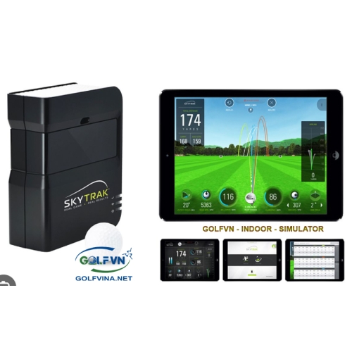 PHÒNG TẬP GOLF 3D- SKYTRAK, PHÒNG TẬP GOLF 3D, GOLF SIMULATOR