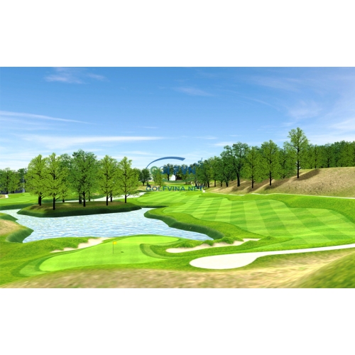 Thiết Kế Sân tập Golf Đà Lạt. Thiết kế sân Golf  theo tiêu chuẩn Quốc Tế