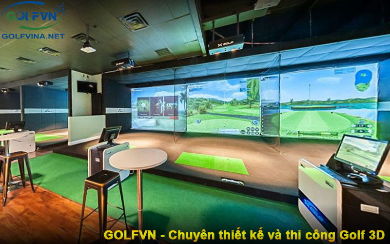 Đầu tư mô hình cho thuê phòng tập golf 3D – tại sao không?