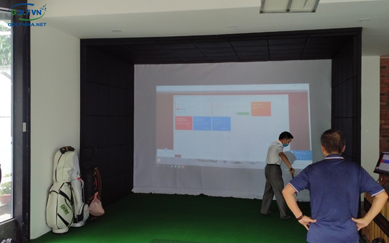 Bàn giao phòng tập Golf 3D- khu NBT Biển An Viên- Nha Trang