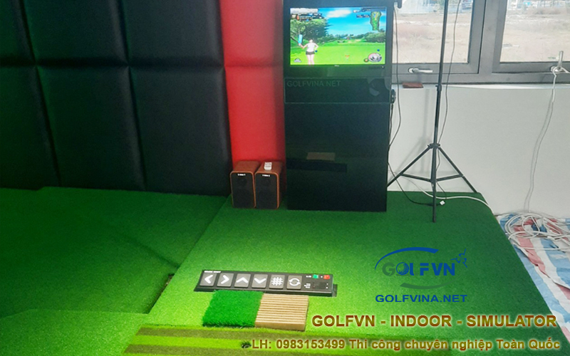 Diện tích phòng golf 3D