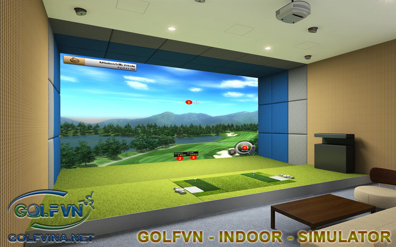Phòng Golf 3D Hàn Quốc - xu hướng kinh doanh hái ra tiền