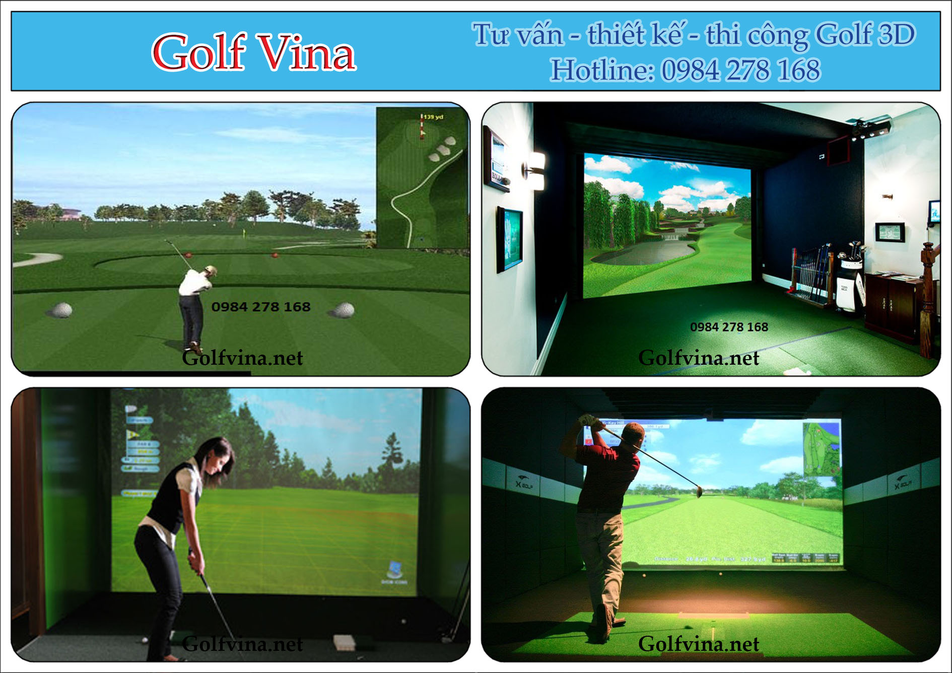 Phòng tập Golf