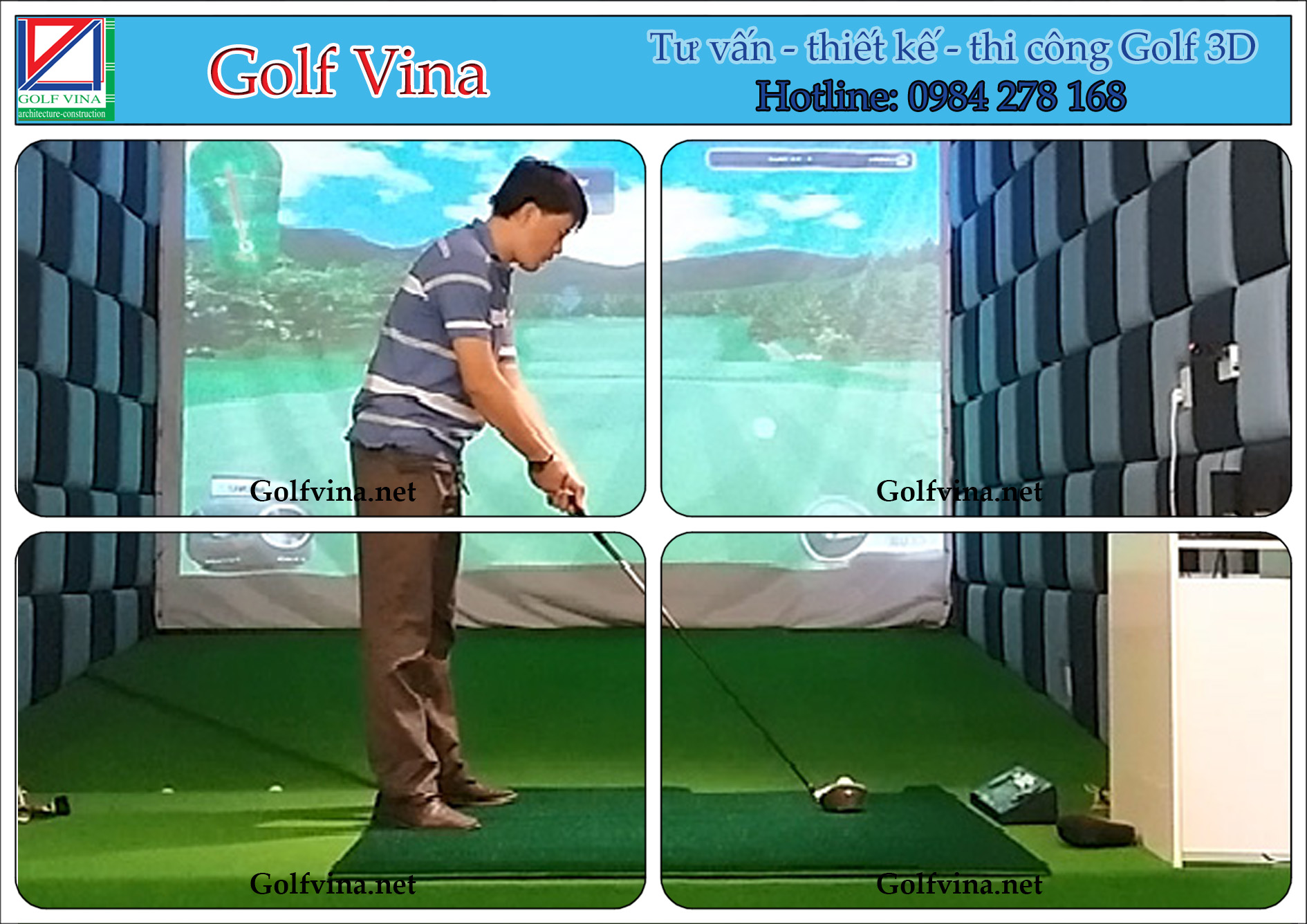 Thi công 3D Golf