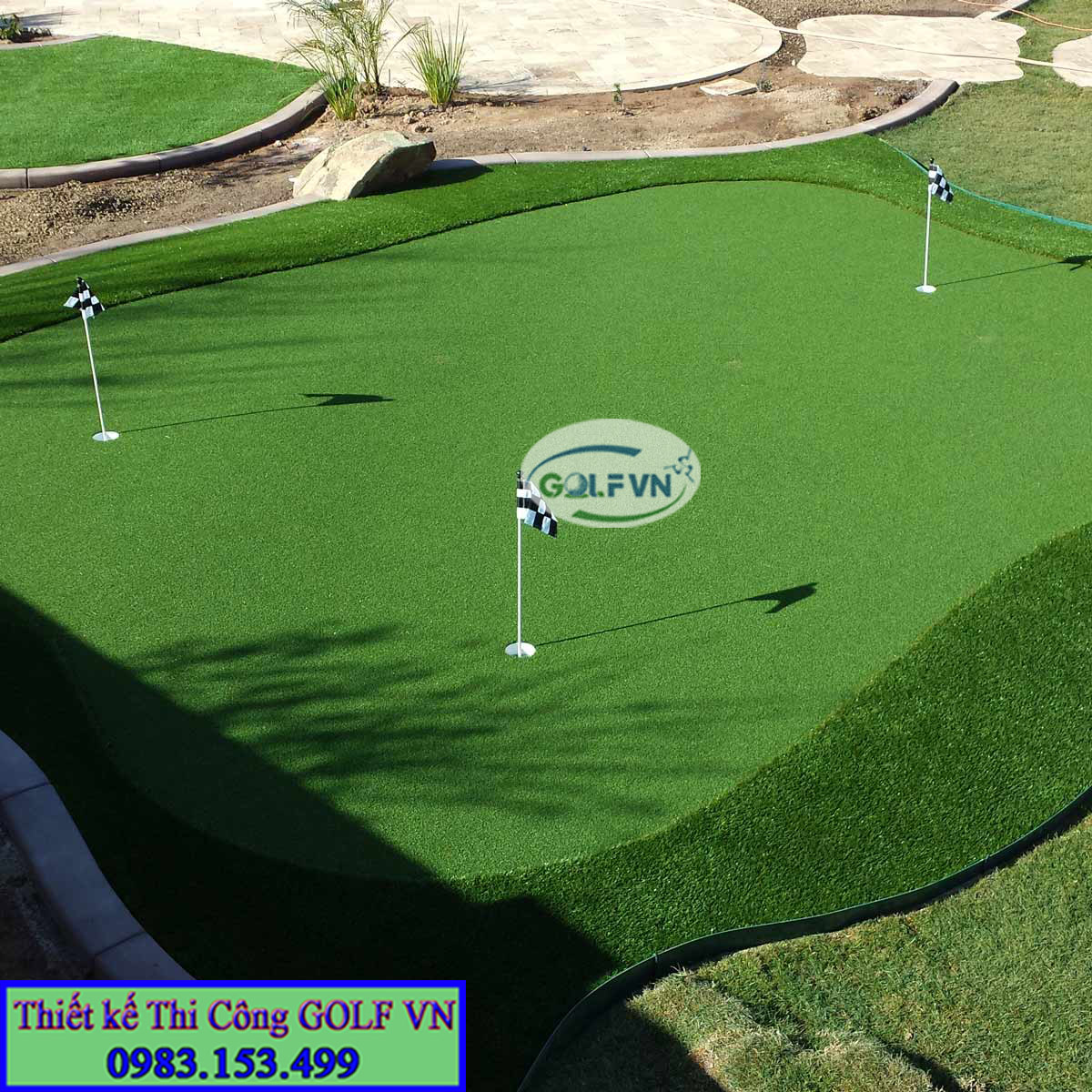 Golfvn - Thi công Cỏ nhân tạo TP CAO LÃNH - Đồng Tháp