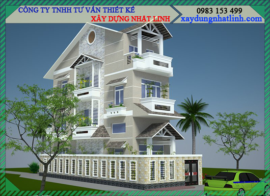 Mẫu thiết kế nhà Biệt Thự 