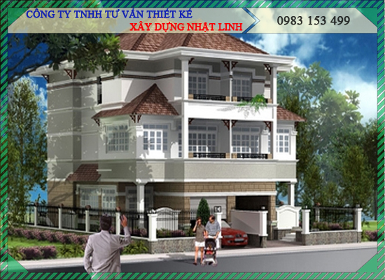 Mẫu thiết kế nhà Biệt Thự 2