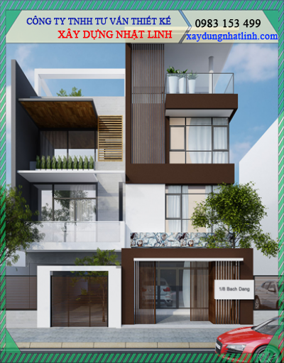 Mẫu thiết kế nhà phố 