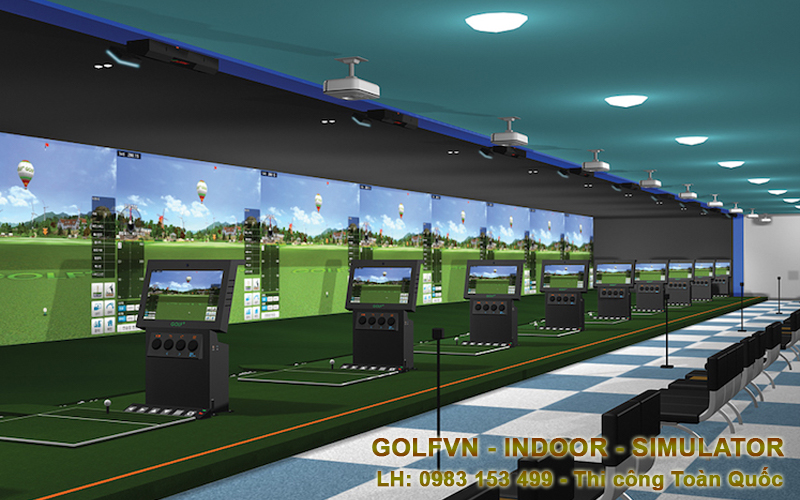 Các mô hình kinh doanh phòng tập golf 3D phổ biến hiện nay