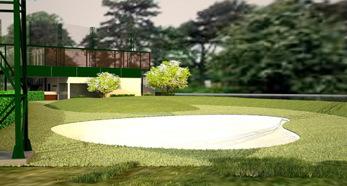 GOLF VN - Thiết kế và thi công Sân tập Golf Trần Thái 